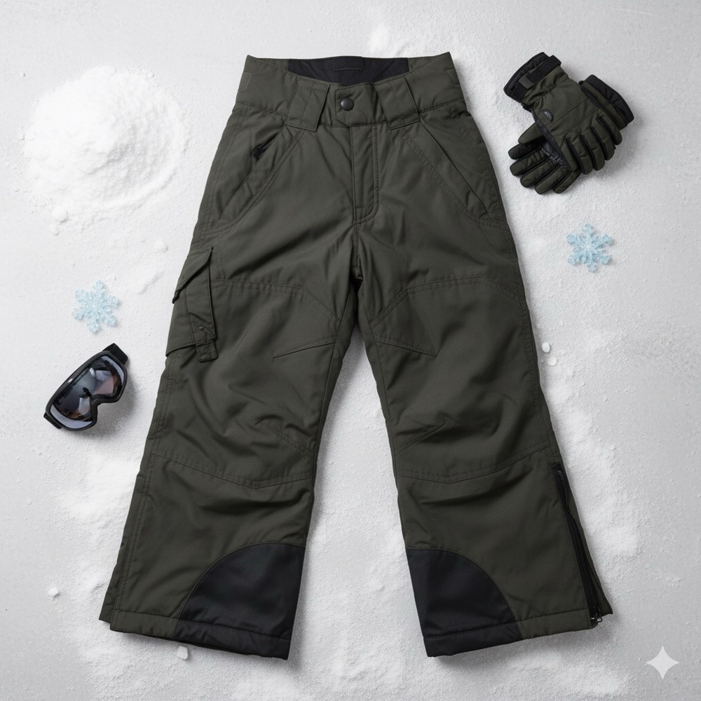Columbia Khaki Snow Pants